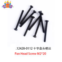 SS【ready stock】Phillips  Pan  Head  Screw, Metal 12428-0112 Phillips Screws 12428-a -b -c Universal Accessories For Remote Control Car