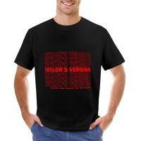 Taylors Version Thank You Bag T-Shirt Short sleeve sublime t shirt heavy weight t shirts for men