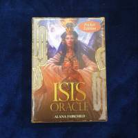 Isis Oracle Pocket ไพ่ออราเคิลเทพีอียิปต์ ไพ่ออราเคิลแท้/ ไพ่ยิปซี/ ไพ่ทาโร่ต์/ Tarot/ Oracle