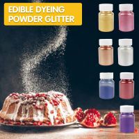 【CW】 New Glitter Edible Dyeing Mousse Fondant Baking Flash Dry Food Dyes Pastry Color Dust