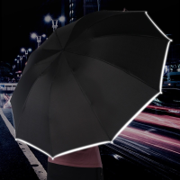 Xiaomi Umbrella Womens Automatic Umbrella Male LED Automatic With Reflective Stripe 3-Folding Inverted 10 Ribs UV Umbrellas