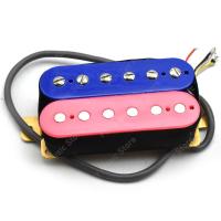 ‘【；】 1Set Humbucker Guitar Pickup Double Coil Electric Guitar Pickup Neck Bridge Pickup For ST Guitar