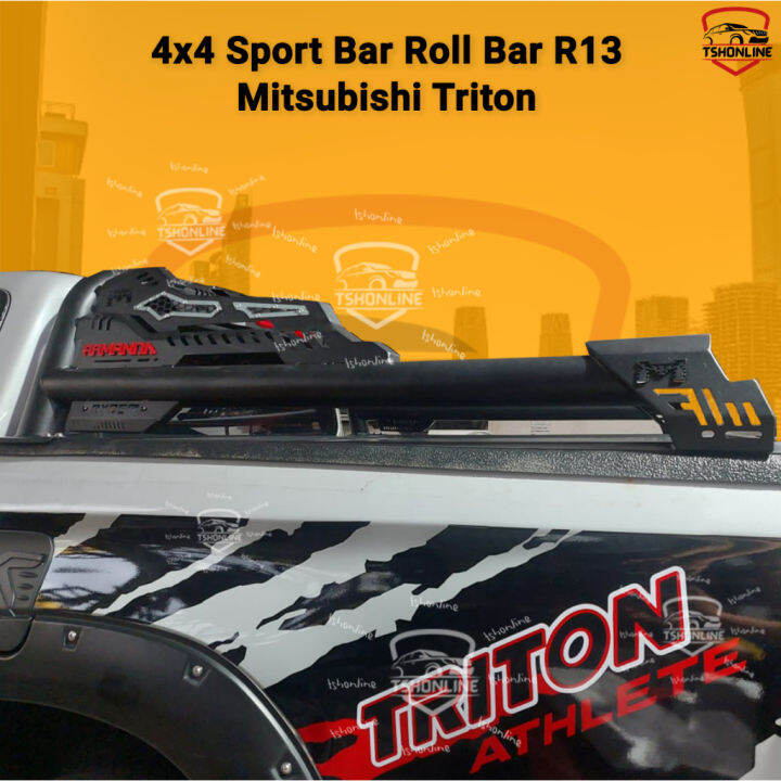 Mitsubishi Triton Roll Bar Sport Bar R13 4x4 Sport Bar Roll Bar R13