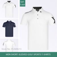 Men Korean Fashion Golf Polo T-shirts Summer Breathable Quick-dry Jersey Shirt Male Casual Sportswear Elastic Tops S-XXXL