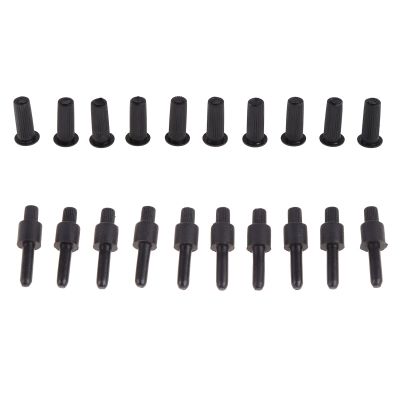 【CW】 10 Pieces Grill Peg Pin Type Net Cover Fastener