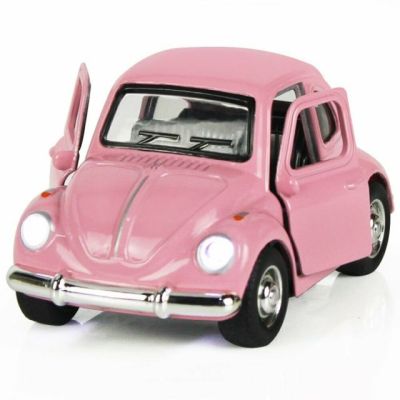 Car Toy for Boys Mini Diecast Metal Simulation Model Pull Back Car W/ Sound and Light Christmas Gift for Kids Girls Toddlers