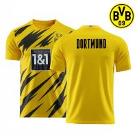 2020-2021 Borussia Dortmund Home Football Jersey Sancho Haaland Reus TShirt Tops Soccer Jersey Plus Size FTBL