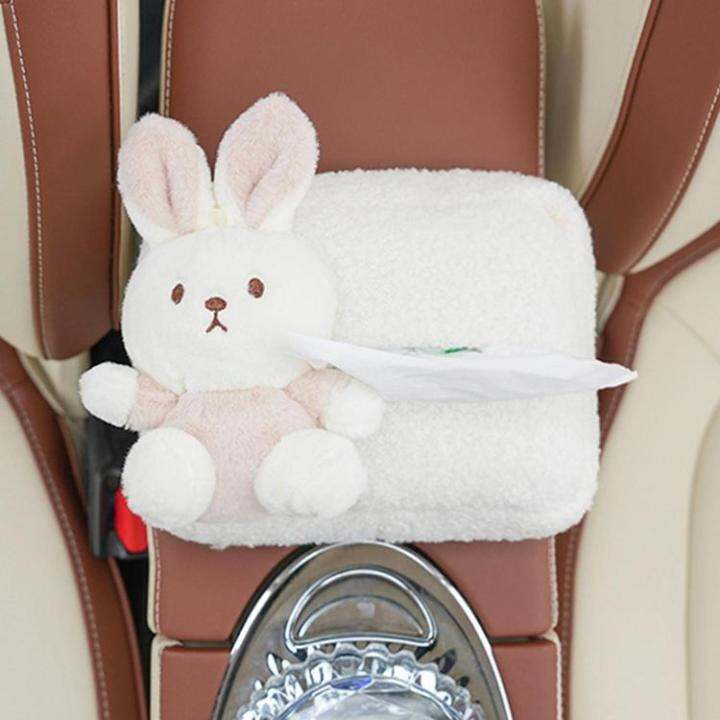 cute-car-tissue-holder-outdoor-camping-napkin-holding-bag-decorative-outdoor-napkin-holding-bag-facial-paper-storage-case-plush-cartoon-animal-toilet-paper-holder-for-bedroom-dressers-intelligent