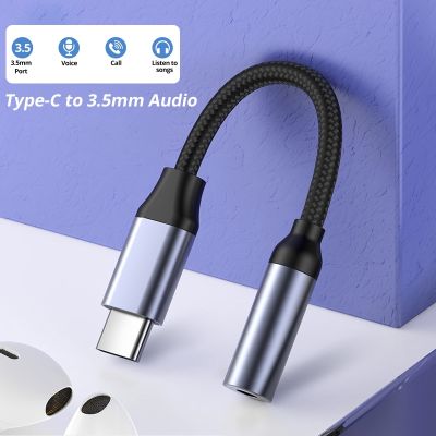 Chaunceybi ประเภท USB C ถึง3.5Mm ตัวแปลงอะแดปเตอร์สำหรับเสียง Sang Poco 3 5 Mm สาย Aux