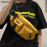 Hot sell Chest Bags Unisex Couples Multi-pockets Leisure Large Capacity Travel Shopping Waist Packs Ins Hip-hop Fashion Chic Street Ins