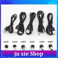 JuXie store USB A Male to DC 2.0 0.6 2.5 3.5 1.35 4.0 1.7 5.5 2.1 5.5 2.5mm Power Supply Plug Type A Extension Cable Connector