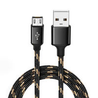 สายไมโคร USB ยาว5เมตรความเร็วสูงซิงค์ข้อมูลที่ชาร์จความเร็วสูงสายตะกั่วชาร์จ