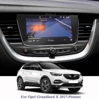 สติกเกอร์ฟิล์มป้องกันกระจกเทมเปอร์สำหรับ Opel Grandland X 2017 2018 2019 2020 8นิ้ว GPS นำทางควบคุมหน้าจอ LCD