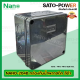 Nano กล่องกันน้ำพลาสติก นาโน รุ่น NANO-204B (ขนาด 149 x 149 x 82.5มม./สีดำ ฝาทึบ) | Electrical Enclosure กล่องกันน้ำ กล่องพลาสติก กล่องพักสาย