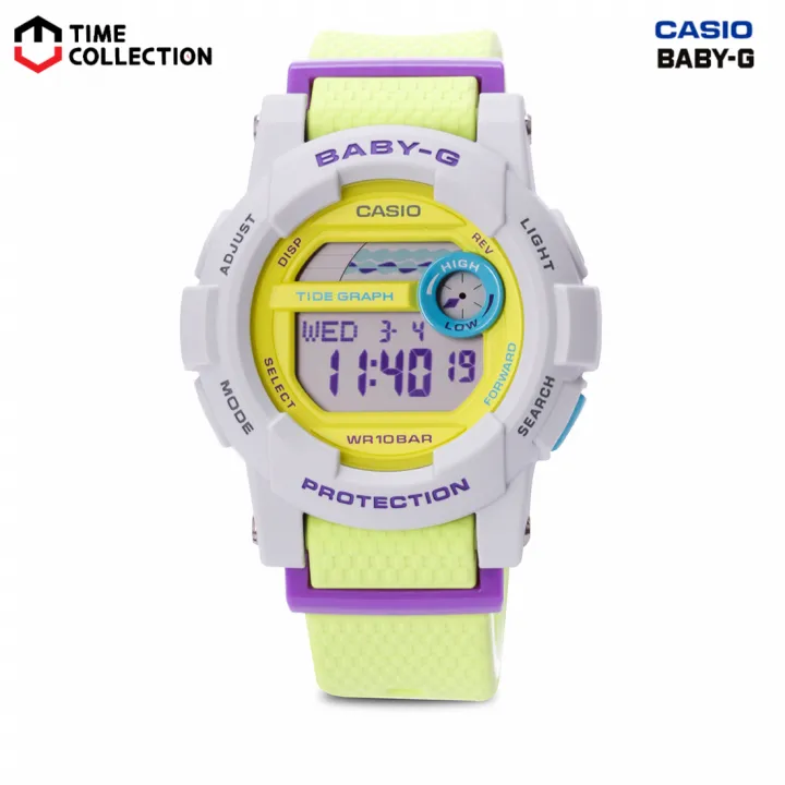 Casio Baby-g Digital BGD-180-3 Watch for Women w/ 1 Year