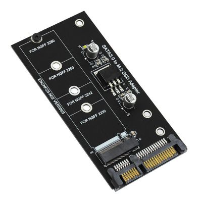 M.2 SATA Adapter M2 to SATA Adapter M.2 to SATA Adapter M.2 NGFF Converter 2.5inch SATA3 Card B Key for 2230-2280 M2 SSD