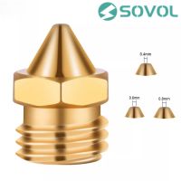 【hot】 Sovol Nozzle Hotend 0.4/0.6/0.8mm Threaded Extruder Print Printer Part Accessories SV02 CREALITY CR-X