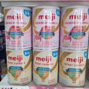 Date 2024 Sữa bột Meiji nhập khẩu số 0 số 1 Lon 800g