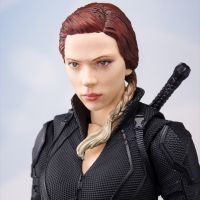 ของเล่นเกมจบอเวนเจอร์สจาก Marvel Black Widow ตุ๊กตาขยับแขนขาได้ SHF