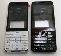 【❉HOT SALE❉】 SRFG SHOP ฝาครอบตัวเรือนเต็มรูปแบบสีขาวสีดำปุ่มกดสำหรับ Nokia 230 230ds Rm-1126ตัวเครื่อง $ ชุดกล่องเครื่องมือที่เปิดอยู่