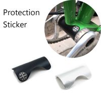 2023 NEW Aluminum Alloy Frame Protection Sticker for brompton Folding Bike Sticker Bicycle Bottom Bracket Protector Accessories Carbon