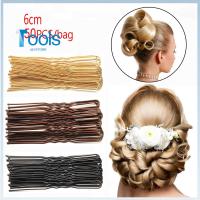 TOOLS 421STORE 50 Pcs/Bag ใหม่ Barrettes เจ้าสาว รูปตัวยู กิ๊บติดผม โลหะ กิ๊บติดผม เครื่องมือทำผม