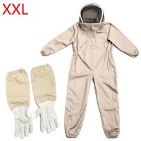 nappa 1Set Professional Ventilated Full Body Beekeeping Bee Keeping Suit With Gloves