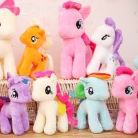 HOT!!!▩﹍❐ pdh711 READY STOCK Hot Sale My Little Pony Rainbow Plush Soft Kids Hug Stuff Toy Gift