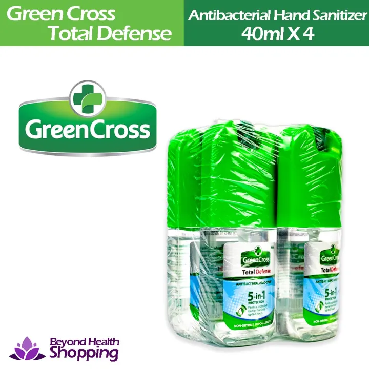 Green Cross Total Defense Antibacterial Sanitizer 5in1 Protection