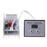 Hot Sale AC 220V 10000W SCR Controller Digital Voltage Regulator High Accuracy Speed Control Dimmer Thermostat Controller