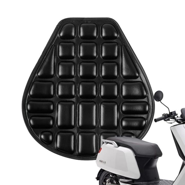 motorcycle-cushion-bike-cushion-cover-air-filled-pressure-relief-pad-shock-absorption-touring-saddles-high-elasticity-seat-cover-for-making-long-rides-more-comfortable-proficient