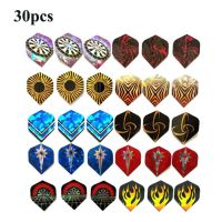 ❈♝▪ 15-30 Pcs Beautiful Reflective Laser Dart Wing Set A B C Darts Flights High Quality Durable Pvc Nice Dart Flights Set