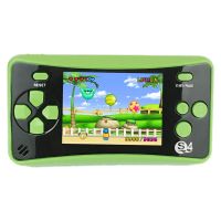Portable Handheld Game Console for Children, Arcade System Game Consoles Video Game Player Great Birthday Gift Green