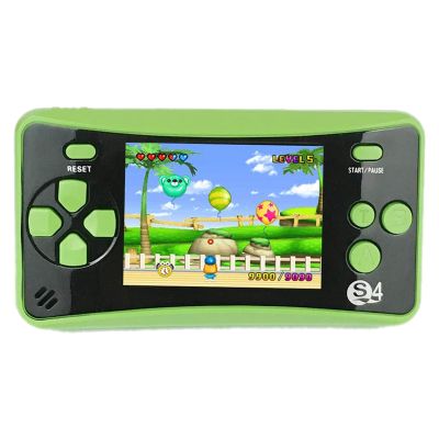 Portable Handheld Game Console for Children, Arcade System Game Consoles Video Game Player Great Birthday Gift Green