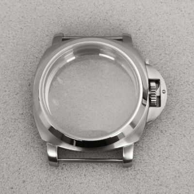 44Mm Sapphire Glass Watch Case Replacement For ETA 6497.00 6498 ST36 Movement Modified Stainless Steel Case Waches Accessories