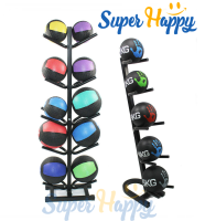 ชั้นวางเมดิซีนบอล wall ball ชั้นจัดเก็บอย่างดี ชั้นวางลูกบอลฟิตเนส Medicine Ball Rack Fitness Ball Rack