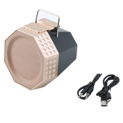 CarCool ลำโพงไร้สาย LED สเตอริโอ Bluetooth4.0,ลำโพงแอป FM เตือน Aux JY-22เครื่องเล่น MP3