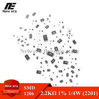 100Pcs Original 1206ตัวต้านทานSMD 2.2KΩ (2201) 1/4W 0.25W ± 1% 2.2KR 2.2Kohmตัวต้านทานชิป