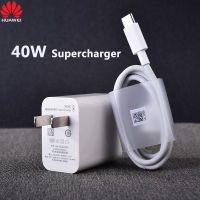 【 Stock】Original Huawei 40W Supercharge Fast Quick Charger 10V/4A อะแดปเตอร์5A Type-C สำหรับ Huawei P30 P40 P10 P20 Pro Lite Mate 9 10 Pro Mate 20 V20