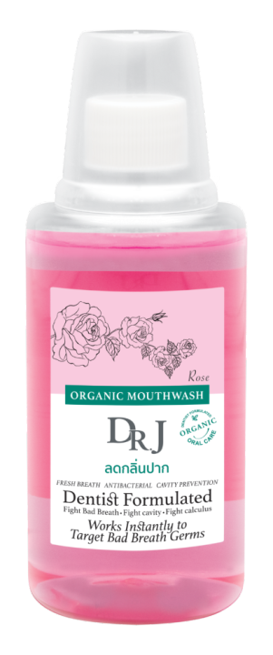 dr-j-organic-mouthwash-rose-น้ำยาบ้วนปากออแกนิค-ด็อกเตอร์-เจ-กลิ่น-rose-200-ml