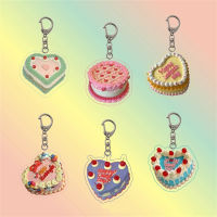 Acrylic Kawaii Backpack Toy Gift Birthday Keychain Vintage Colored