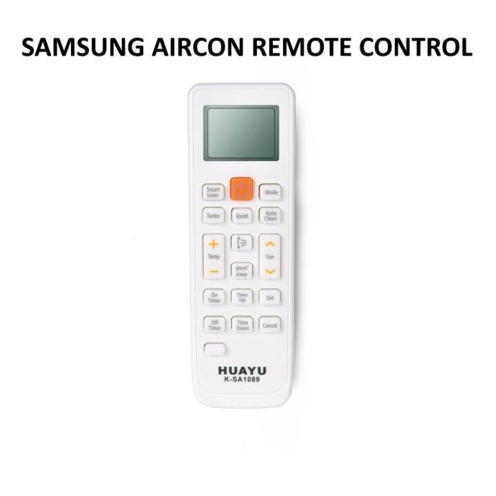 Samsung Window Split Type Aircon Remote Control Universal Free Settings