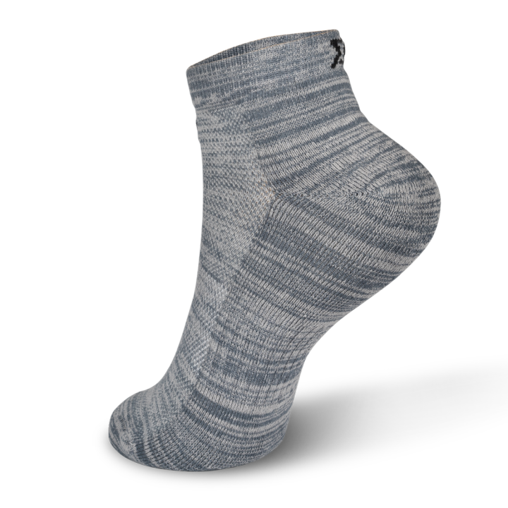 easey-ถุงเท้าเพื่อสุขภาพ-ลดกลิ่นอับ-es-cushion-quarter-dark-gray