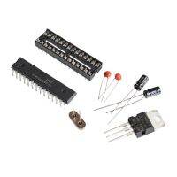 ATMEGA328P-PU แบบไม่มี BOOTLOADER + DIP Socket &amp; 16MHz Crystal Kit