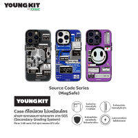 (ของแท้) Youngkit Source Code Series Case 13 / 14 Pro / 14 Pro max ชาร์จไร้สายไม่ต้องถอดเคส