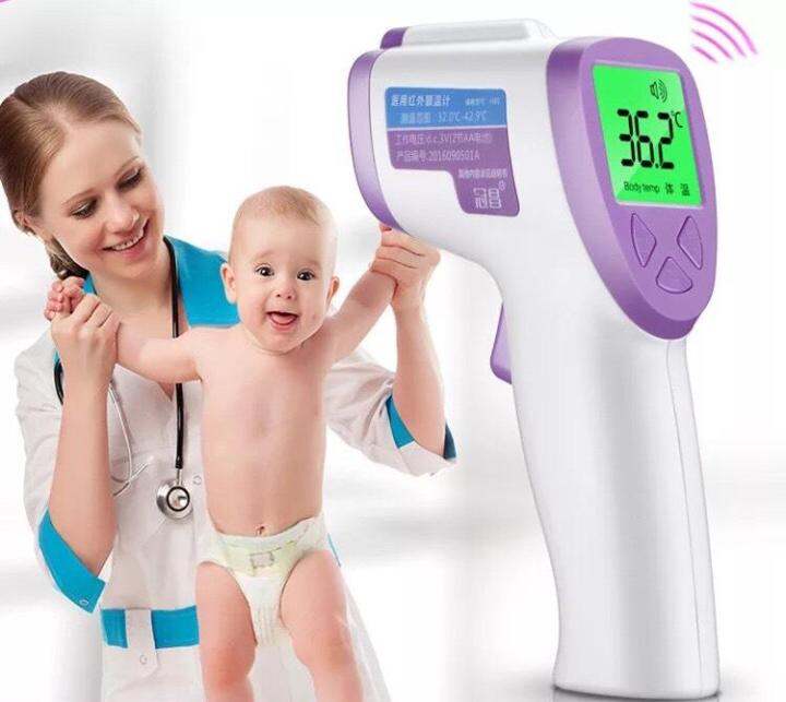 เครื่องวัดไข้ดิจิตอล-infrared-thermometer-ใช้ง่ายปลอดภัยต่อเด็ก