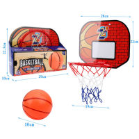 Kids Mini Basket Ball Board Toy Set Children Hanging Basketball Hoop Indoor Door Wall Mounted Shot Sport Trainer Toy Boy Gift