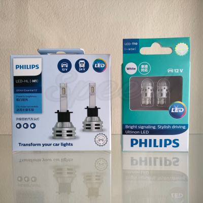 Philips หลอดไฟรถยนต์ Ultinon Essential LED+150% Gen2 6500K (12/24V) H1 แถมฟรี Philips LED T10 6000K แท้ 100% รับประกัน 1 ปี