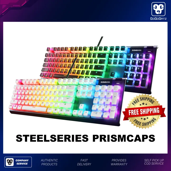 SteelSeries PRISMCAPS Double Shot PuddingStyle Keycaps Durable PBT