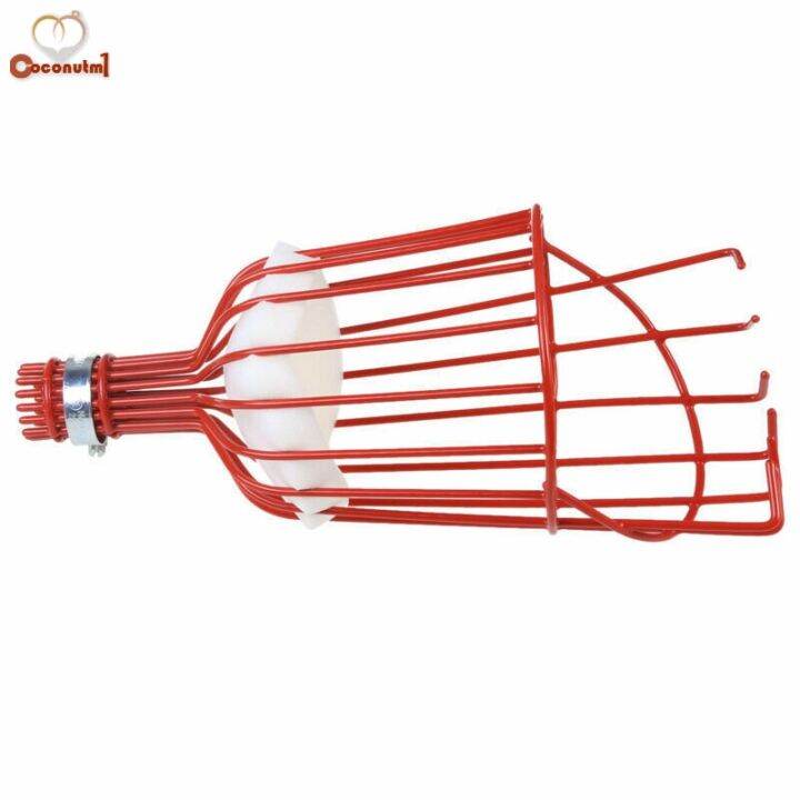 fruit-picker-basket-catcher-picking-fresh-orange-garden-tools-for-broom-pole-stick